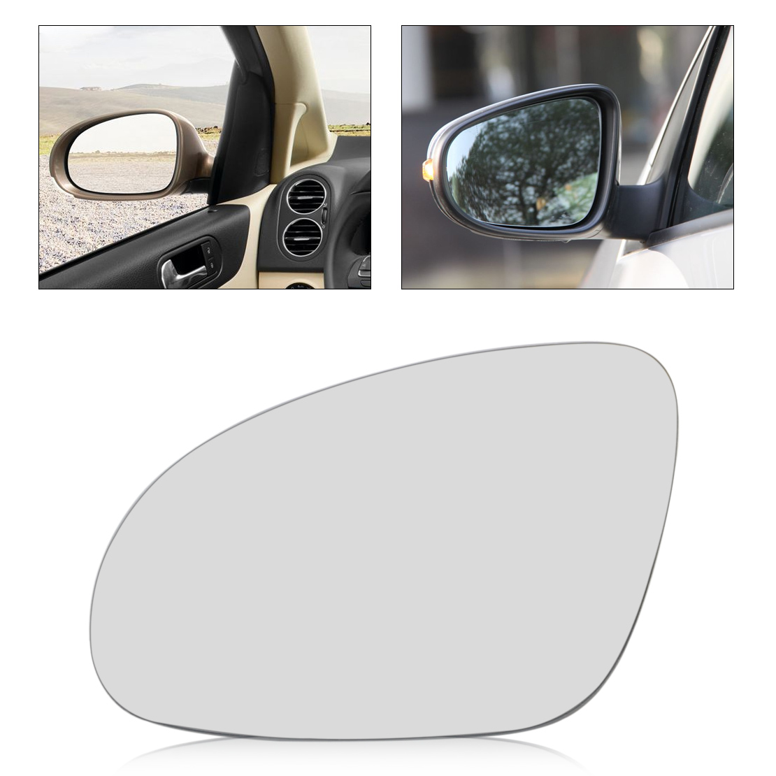 vw passat passenger mirror replacement