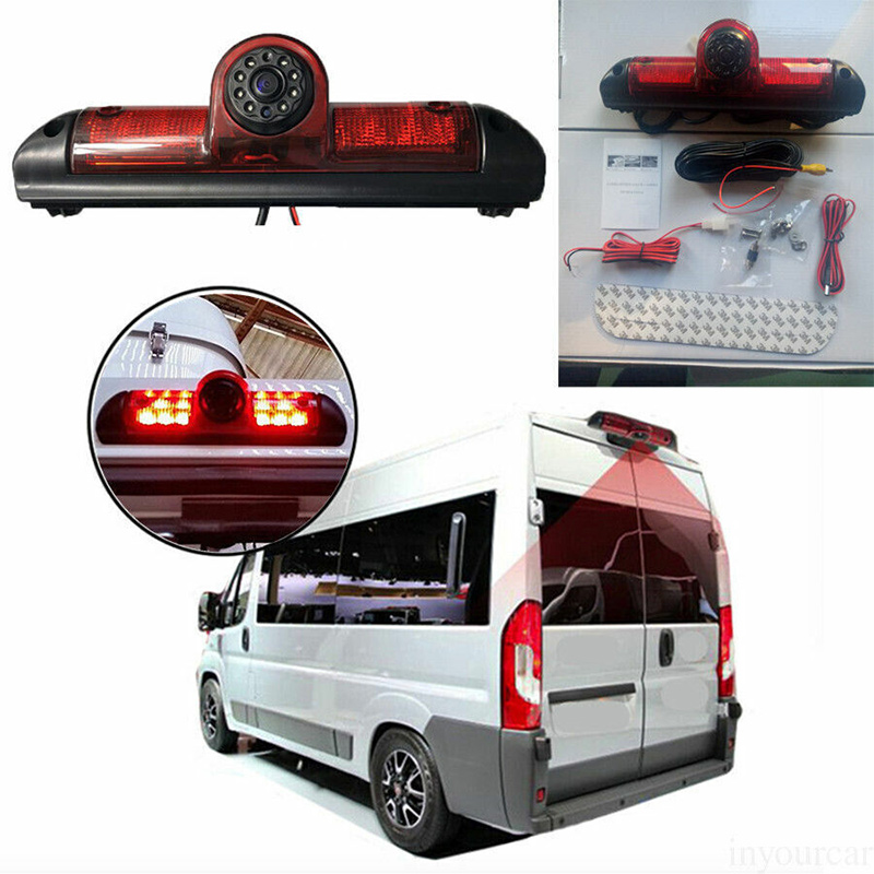 Set Rear Brake Light Reversing Camera & 7" MP5 Monitor Fit For Citroen Relay New